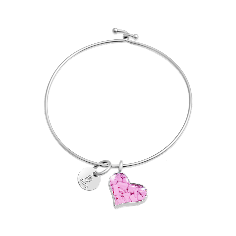 Dune x 4ocean Beach Bangle - Pink Heart