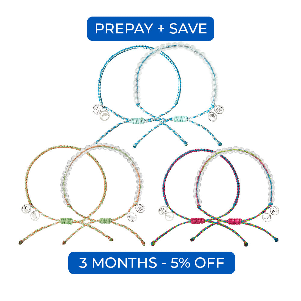 Bracelet of the Month Club: 3-Month Prepaid Bracelet Subscription