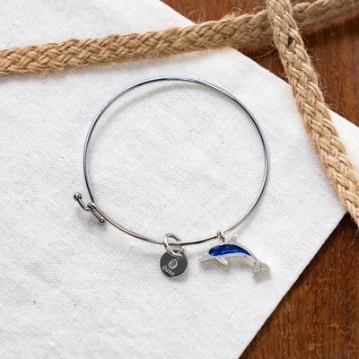 Dune Jewelry x 4ocean Jewelry Dolphin Bangle