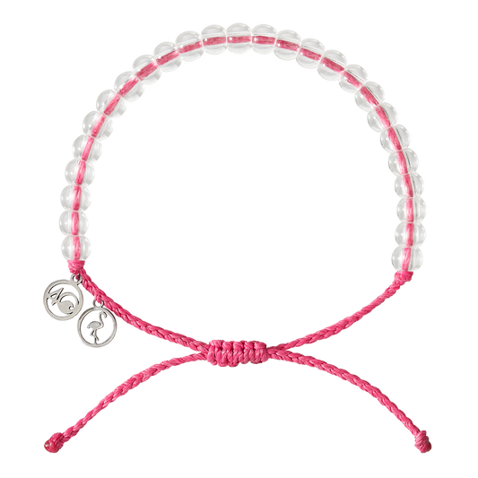 Pink Flamingo Beaded Bracelet