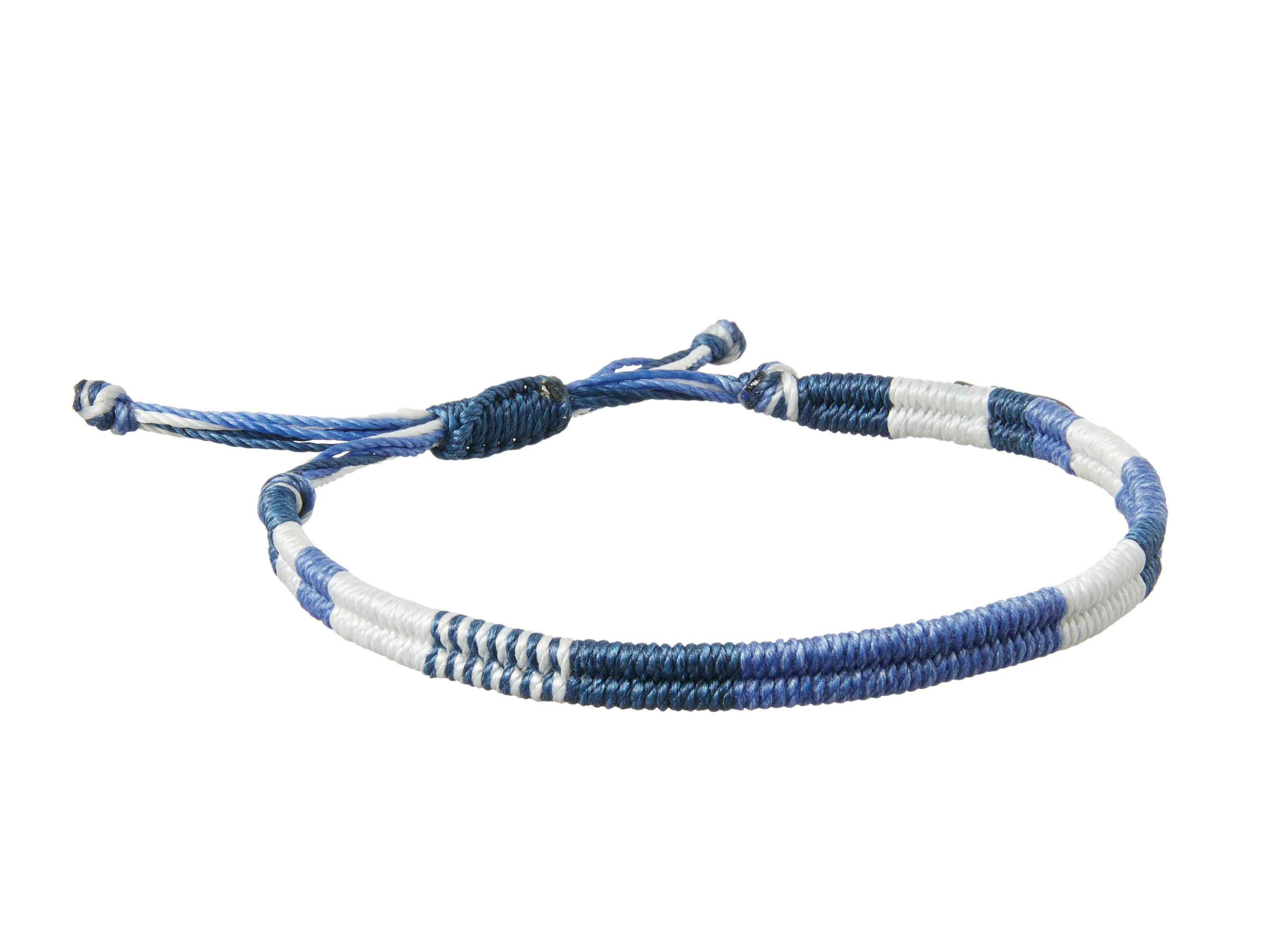 Guatemala Infinity Wrapped Bracelet - Blue
