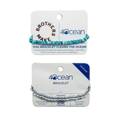 4ocean x Brothers Make Colors of the Seas Collection - Tropical Whirlpool Stack
