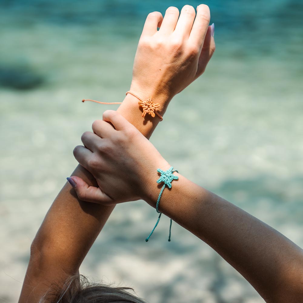 Sea Star Macrame Bracelets