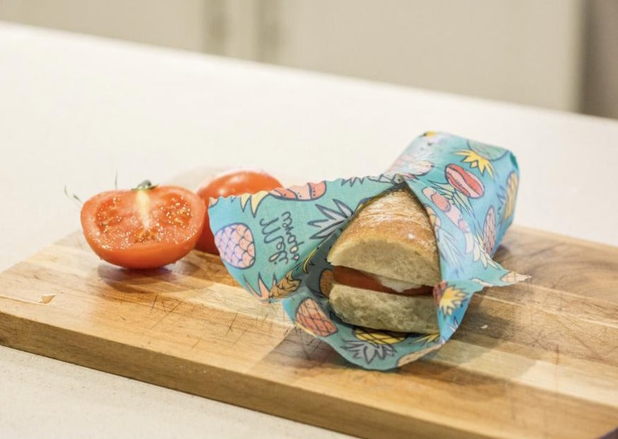 Meli Wraps Beeswax Food Wrap - Pineapple Print
