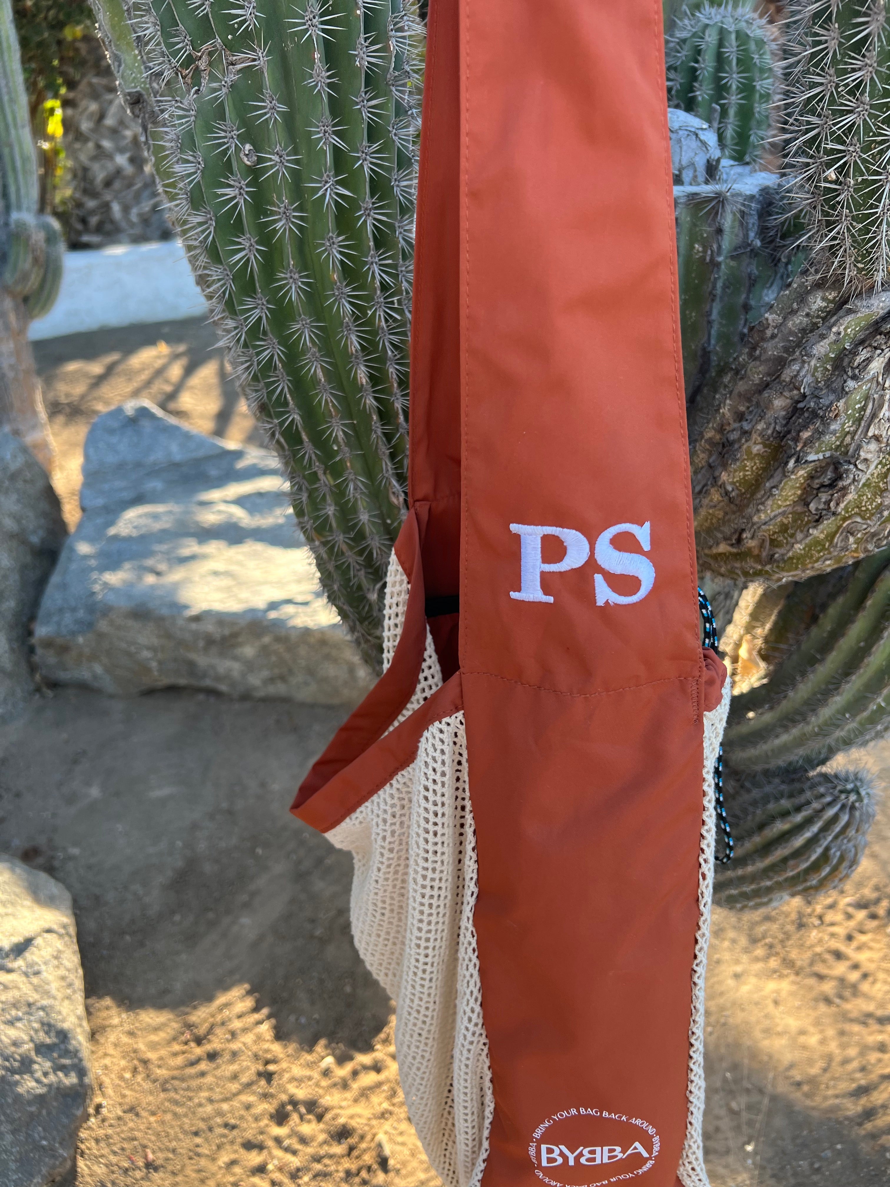 BYBBA THE NET.ZERO MARKET BAG // RUST