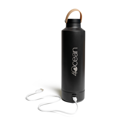 Luma x 4ocean Stainless Steel UV-C Filtration Water Bottle 20 fl oz