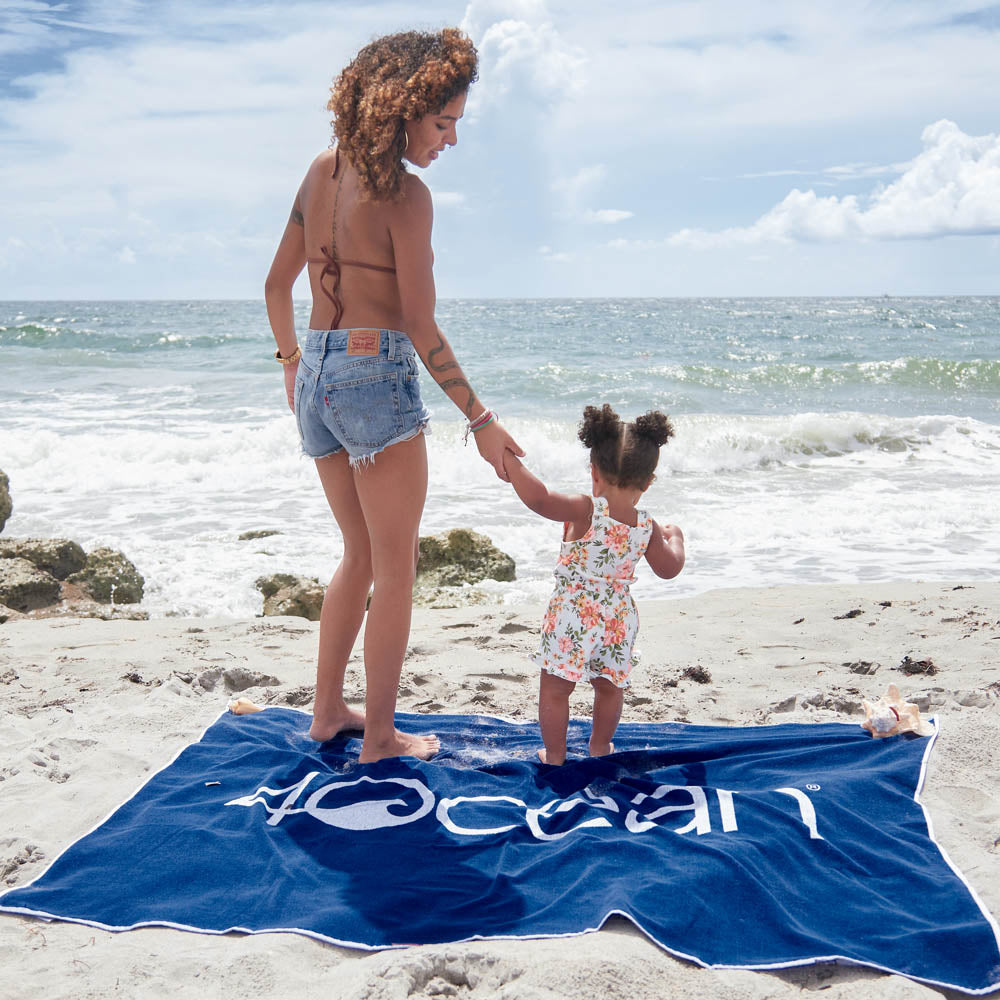 Oversized Signature Beach Towel
