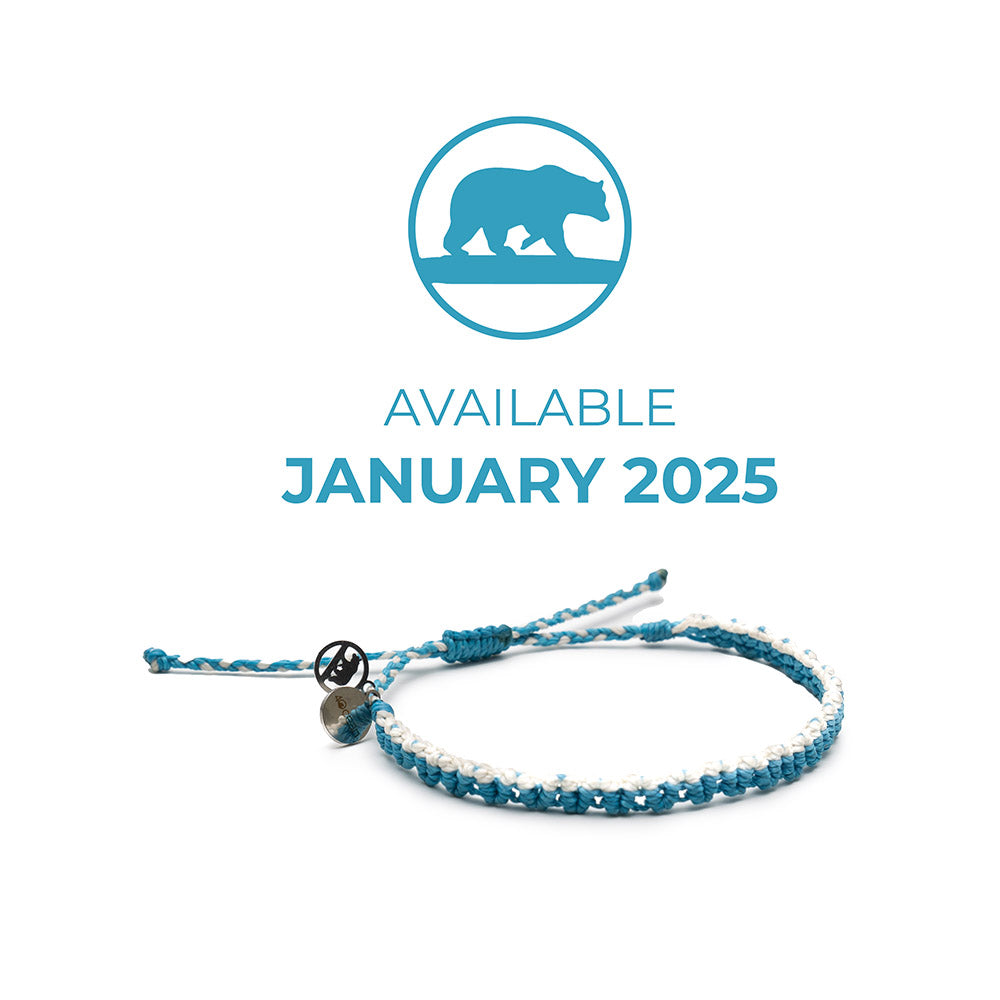 Recycled Glass 4ocean Polar Bear Bracelet 4Ocean Bracelet With