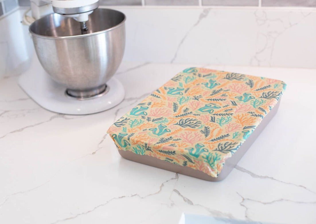 Beeswax Wrap Bulk Roll - Avocado Print - Meli Wraps
