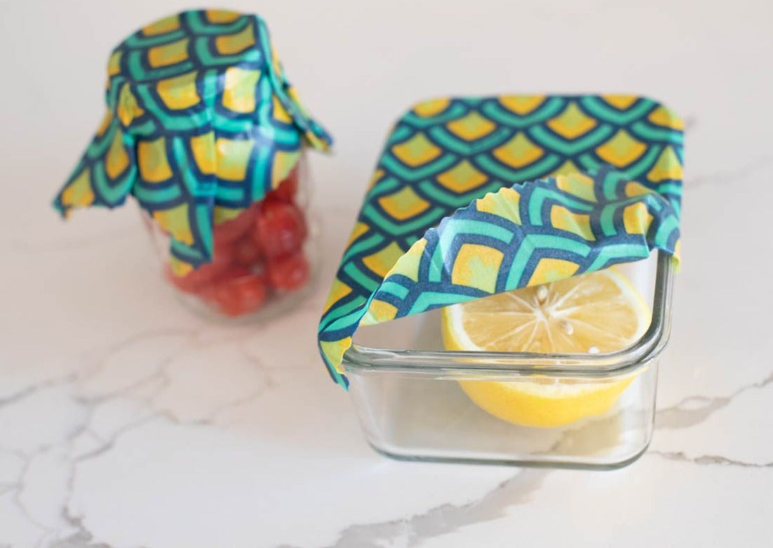 Meli Wraps Beeswax Food Wrap - Scales Print