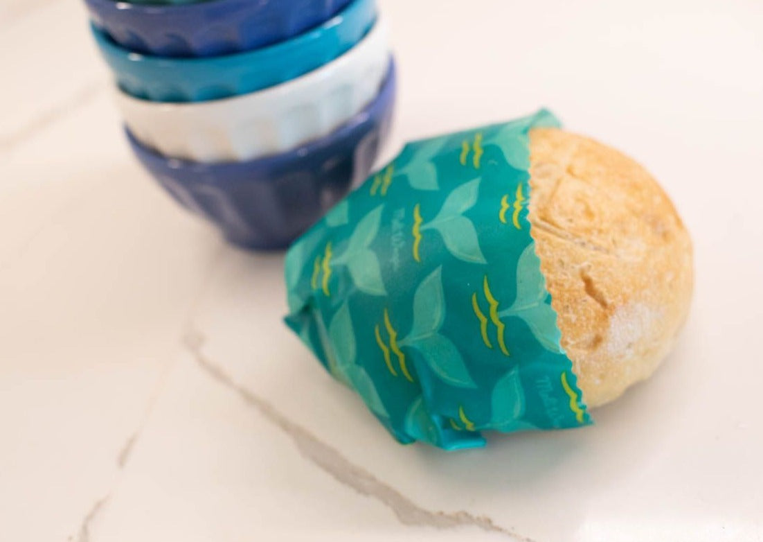 Meli Wraps Beeswax Wrap Bulk Roll - Reef Print – 4ocean