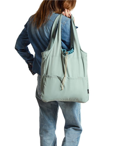 BYBBA THE BALOS FOLDAWAY BAG // MISTY BLUE