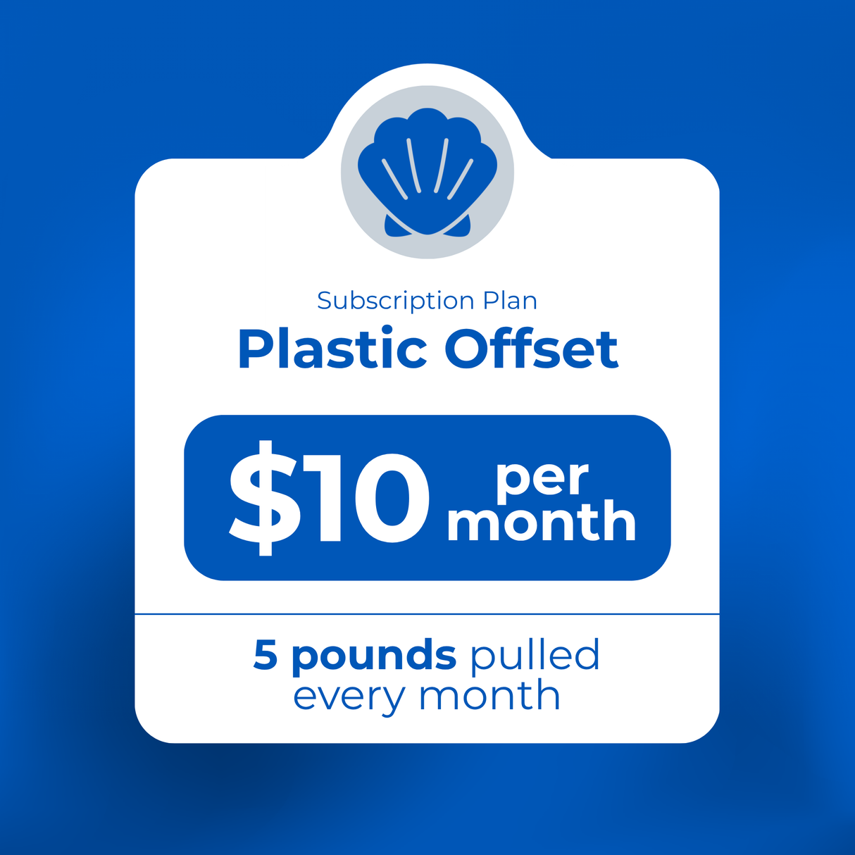 Plastic Offset Subscription: Plastic Offset Plan