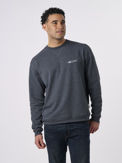 Whale Microplastic Unisex Crew Fleece Sweatshirt
