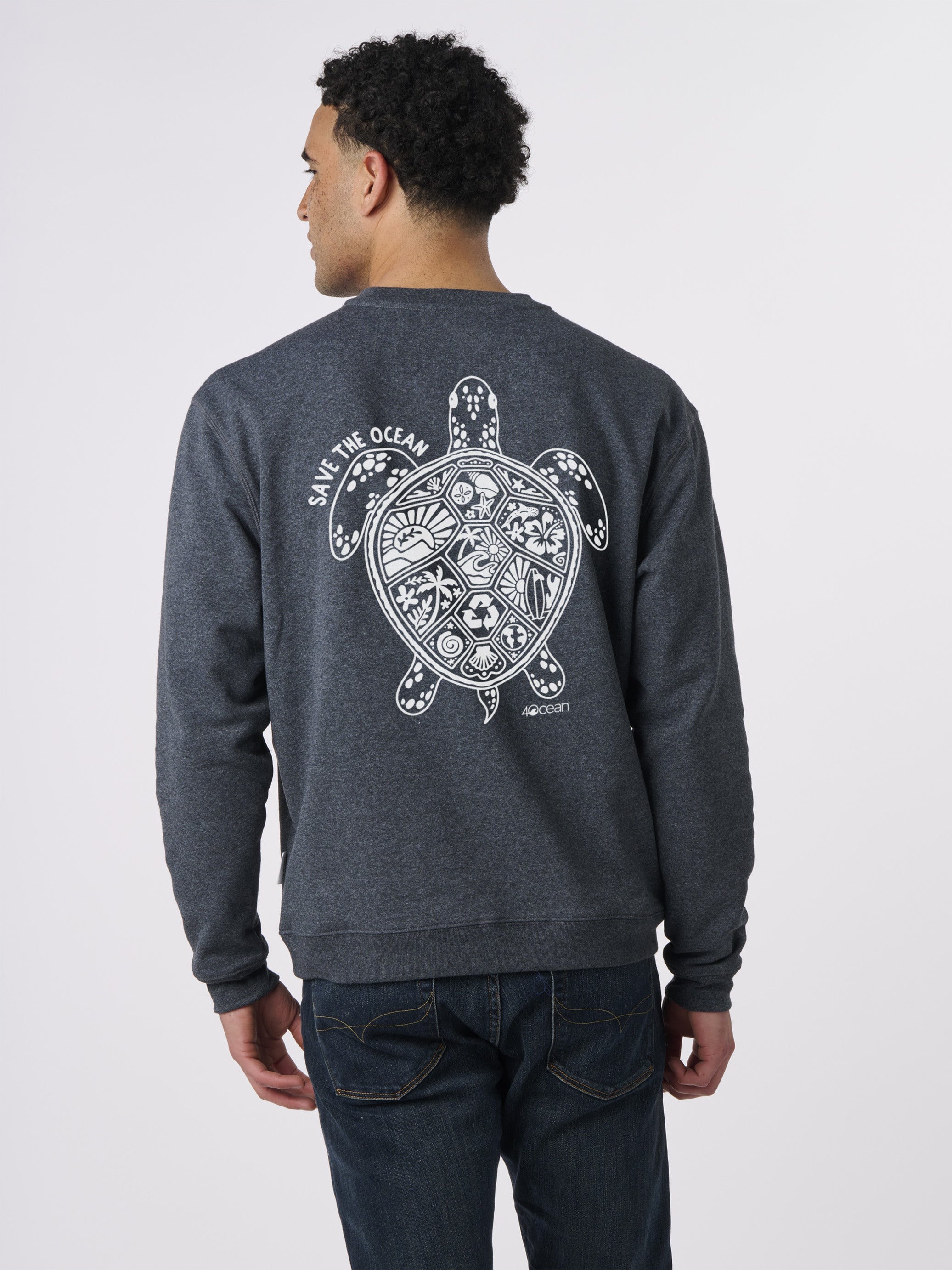 Save the Ocean Unisex Crew Fleece Sweatshirt