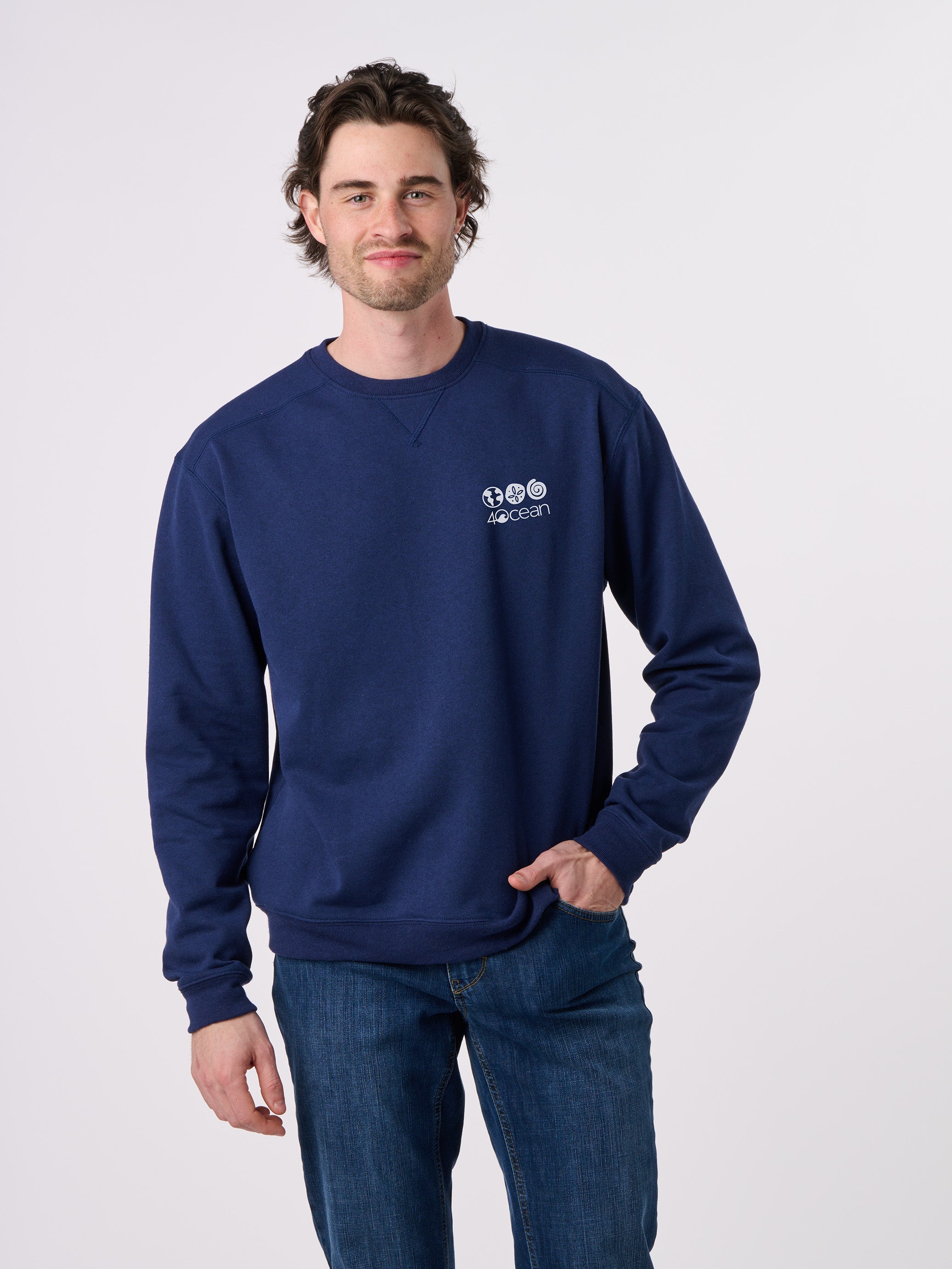 Save the Ocean Unisex Crew Fleece Sweatshirt