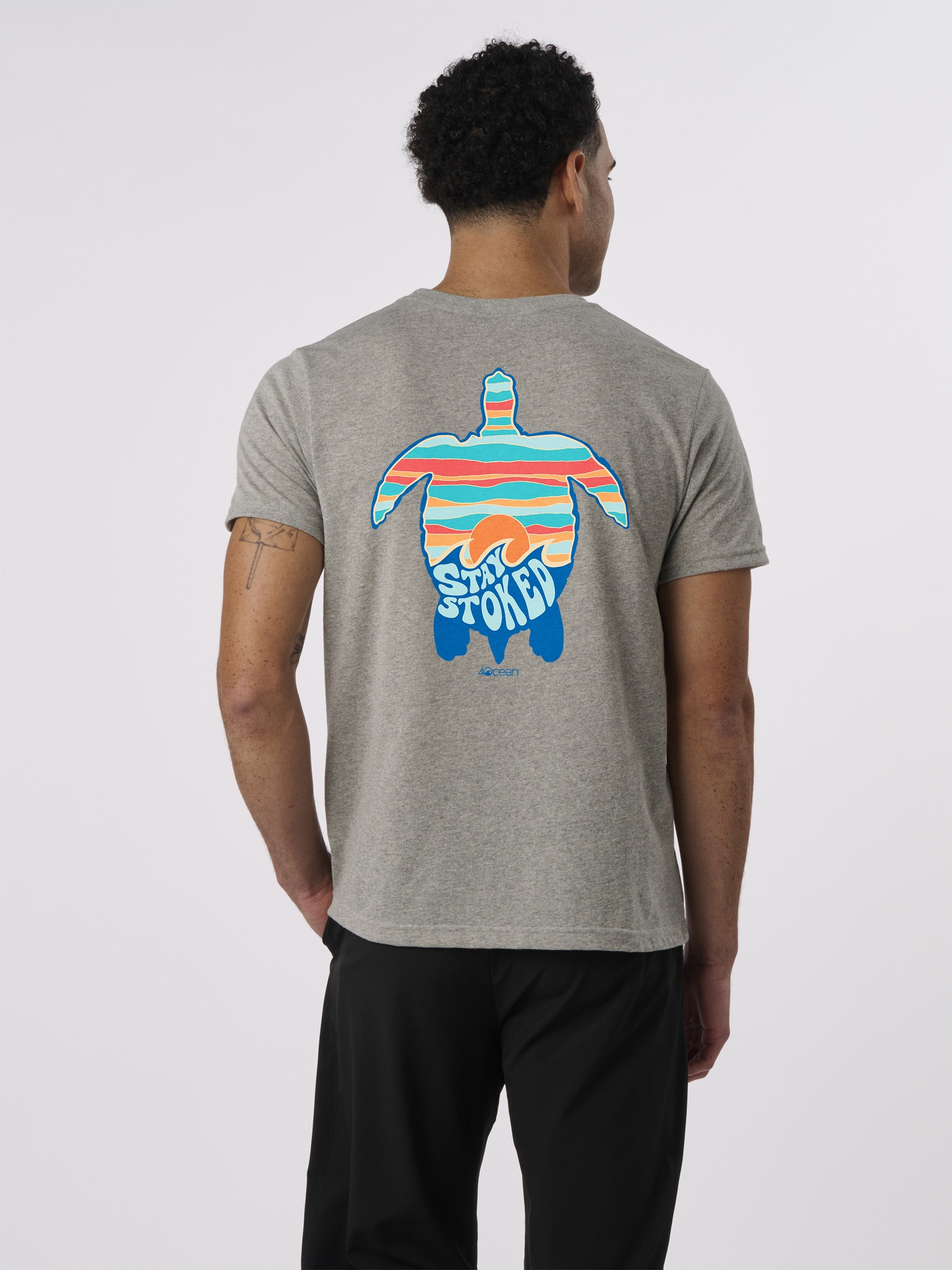 Stay Stoked Turtle Unisex T-Shirt
