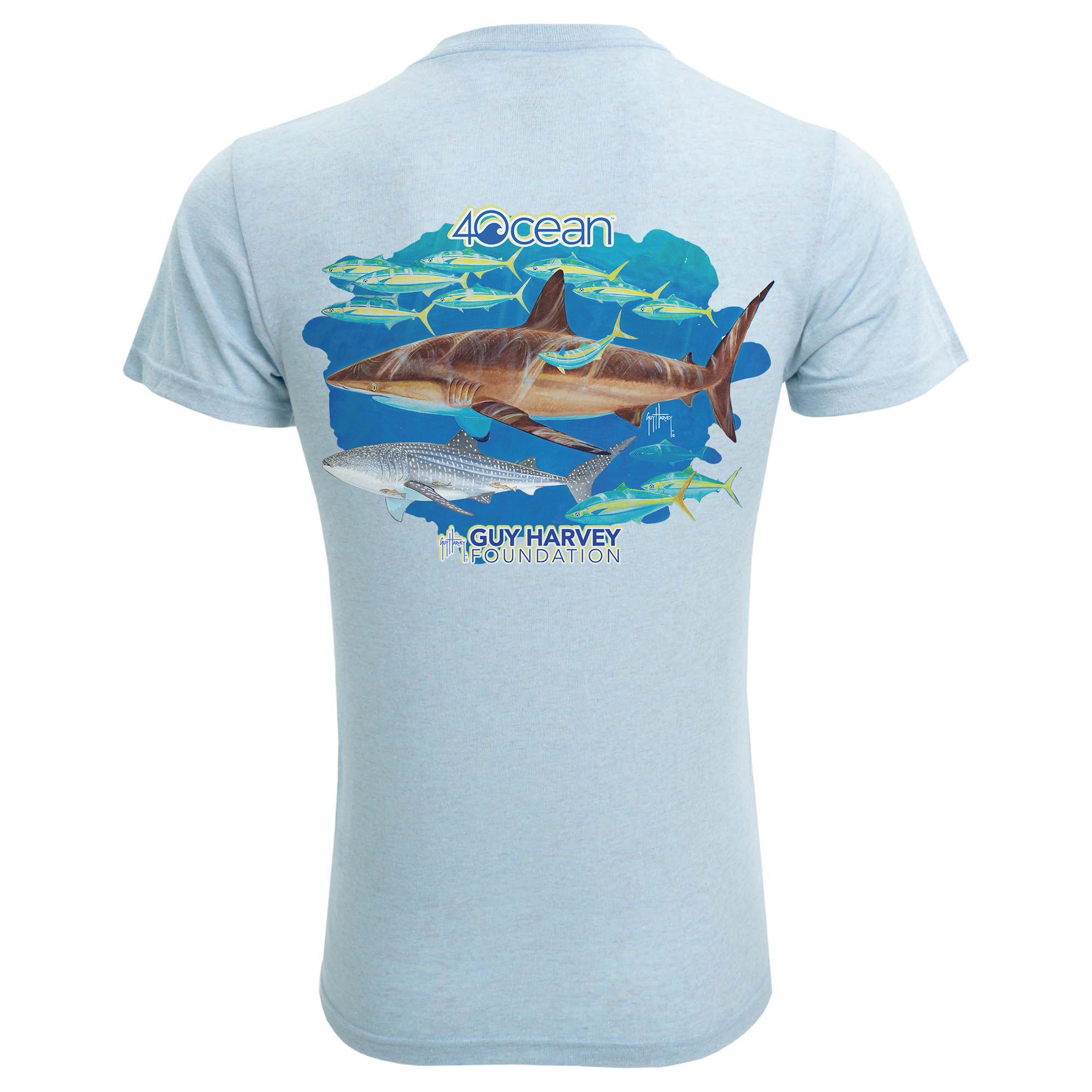 AUBERGE DURHAM ロイヤルエアフォースシャツ　DEEP SEA Guy Harvey Pelagic Shark Cruiser Unisex T-Shirt – 4ocean