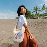 Sakroots x 4ocean Crochet Hobo Bag with Sea Turtle Embroidery