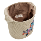 Sakroots x 4ocean Crochet Hobo Bag with Sea Turtle Embroidery