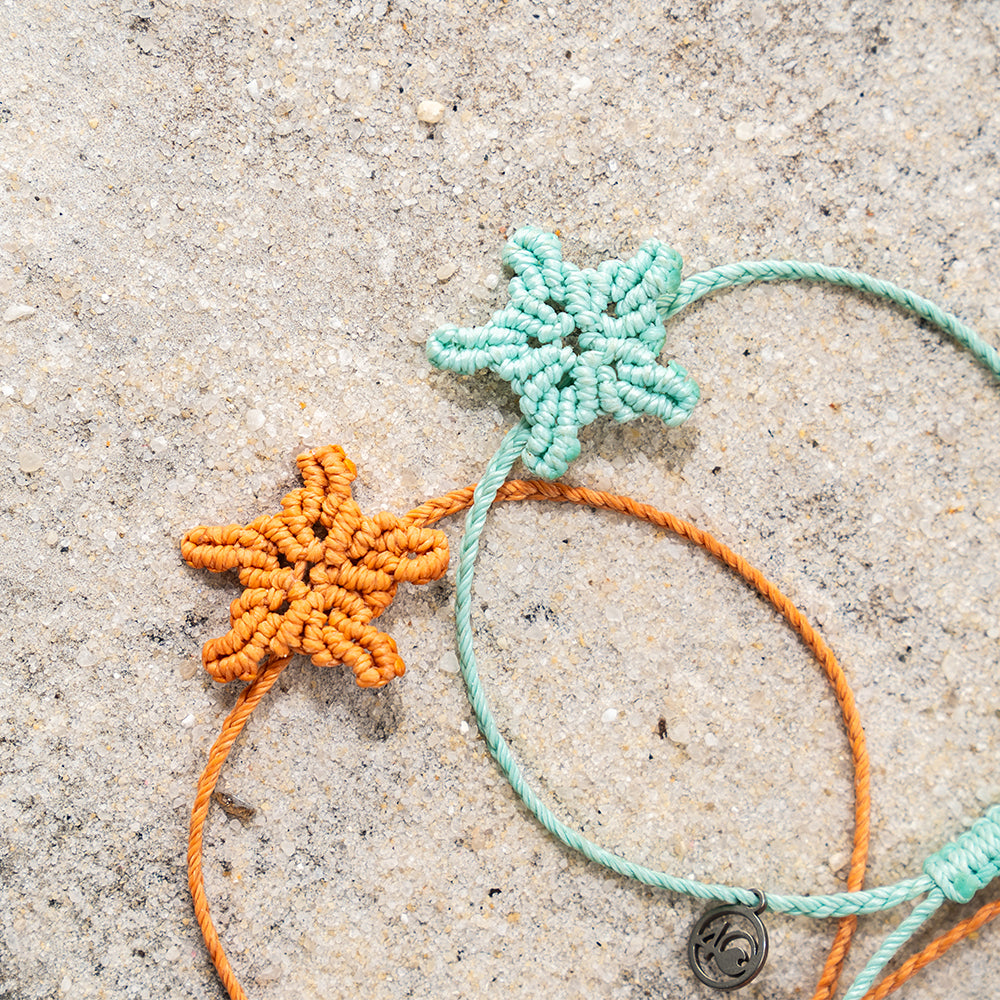 Sea Star Macrame Bracelets
