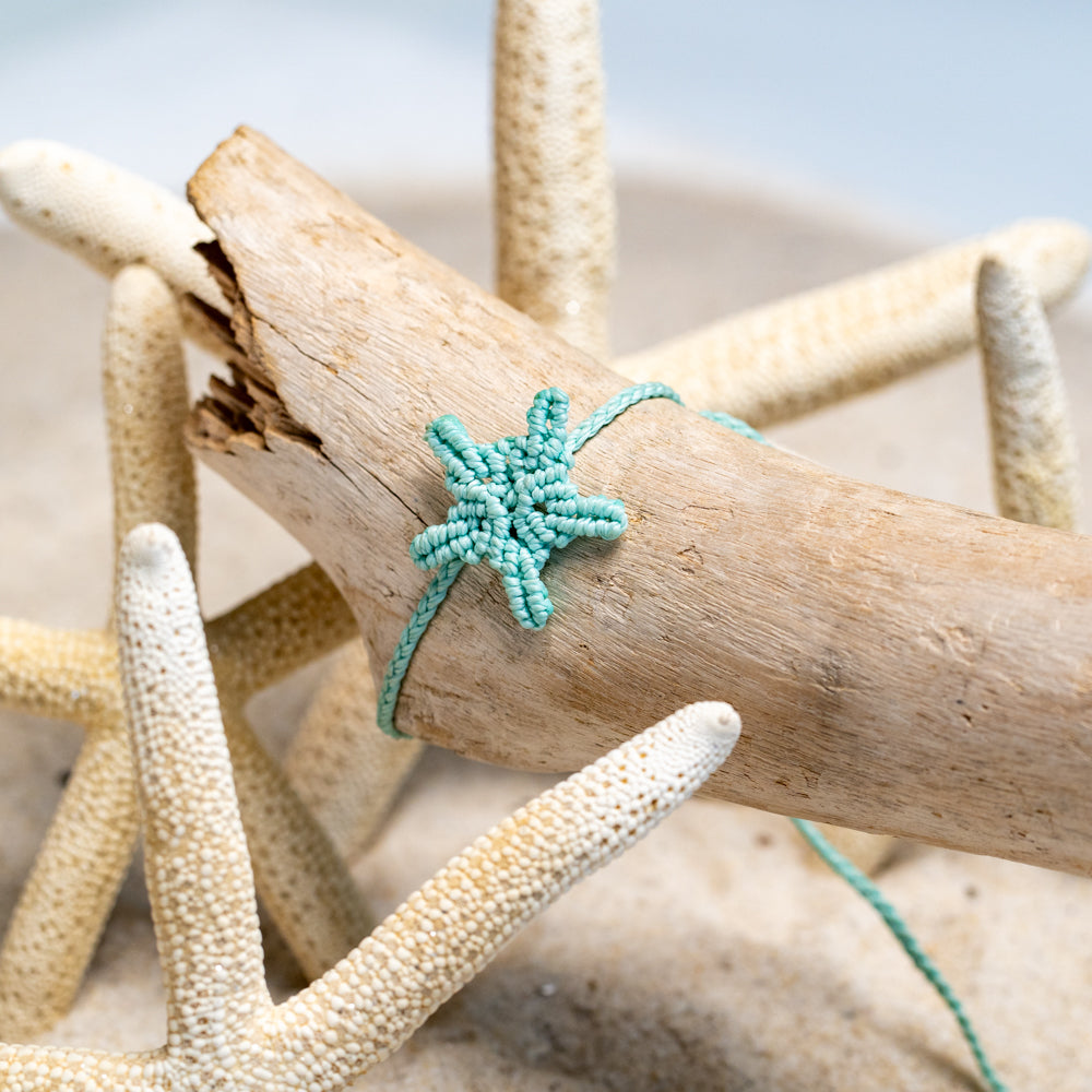 Sea Star Macrame Bracelets