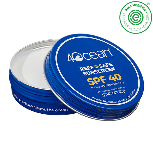 4ocean x Stream2Sea Reef-Safe Sunscreen Balm