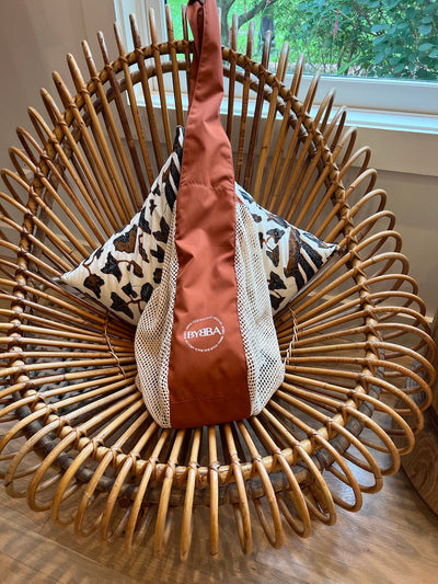 BYBBA THE NET.ZERO MARKET BAG // RUST