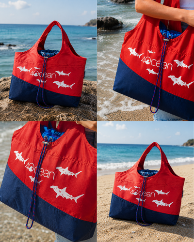 4ocean Little Sur Red Flag Sharks