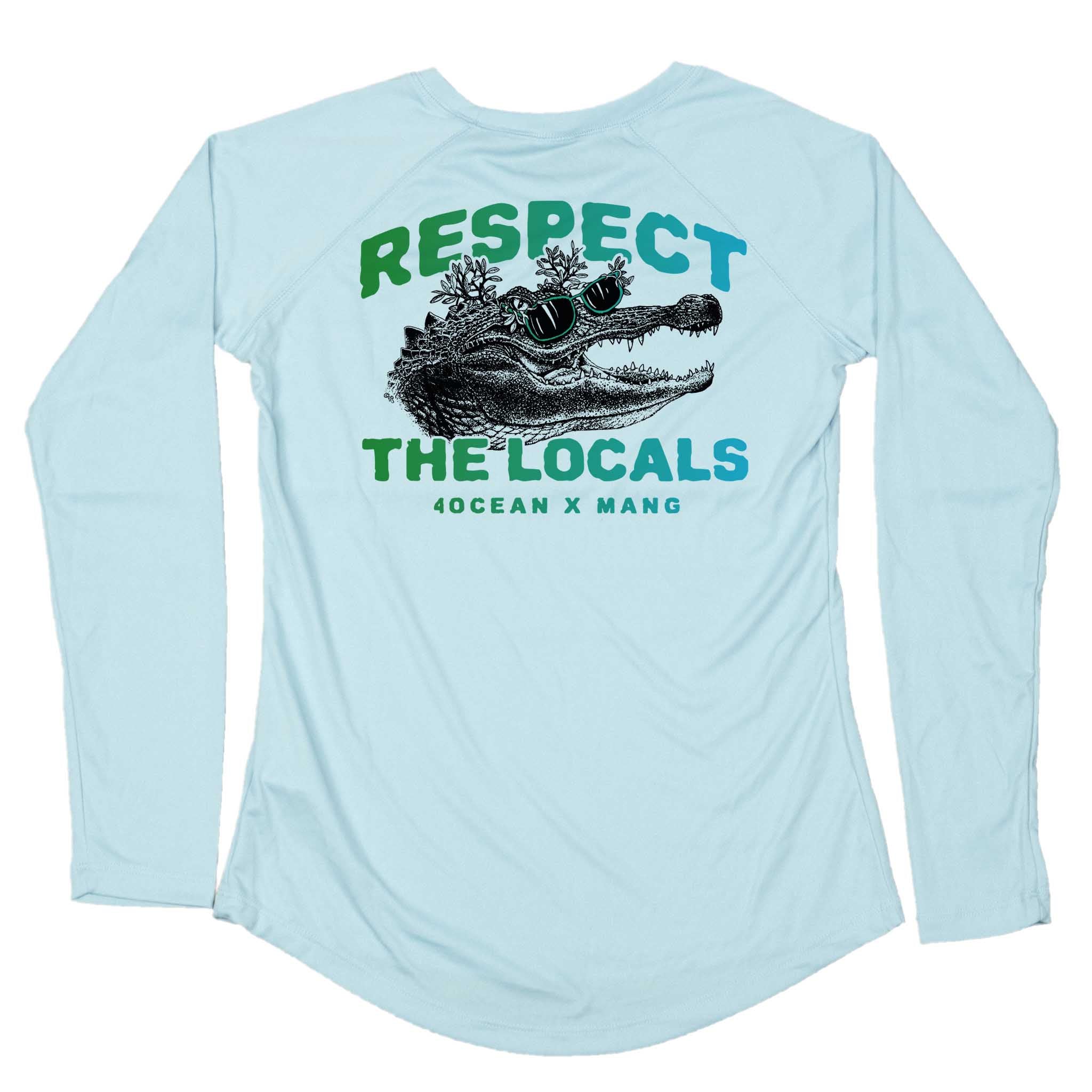 4ocean Respect The Locals Gator Premium shirt - Women's