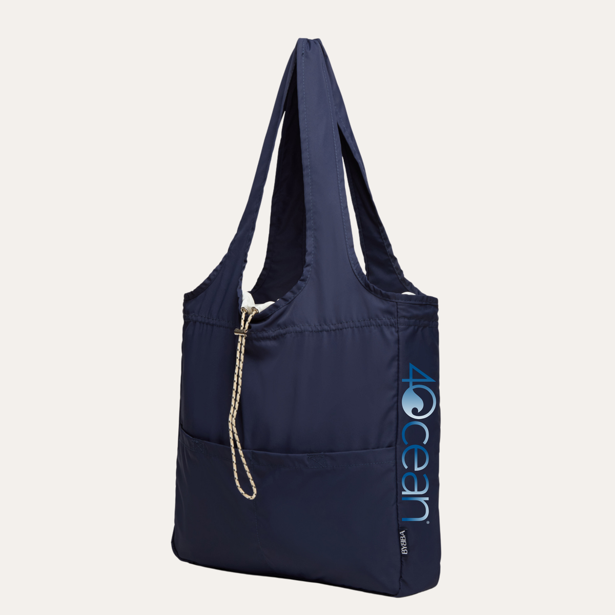 BYBBA x 4OCEAN BALOS PACKABLE TOTE BAG / NAVY SEAL-OMBRÉ