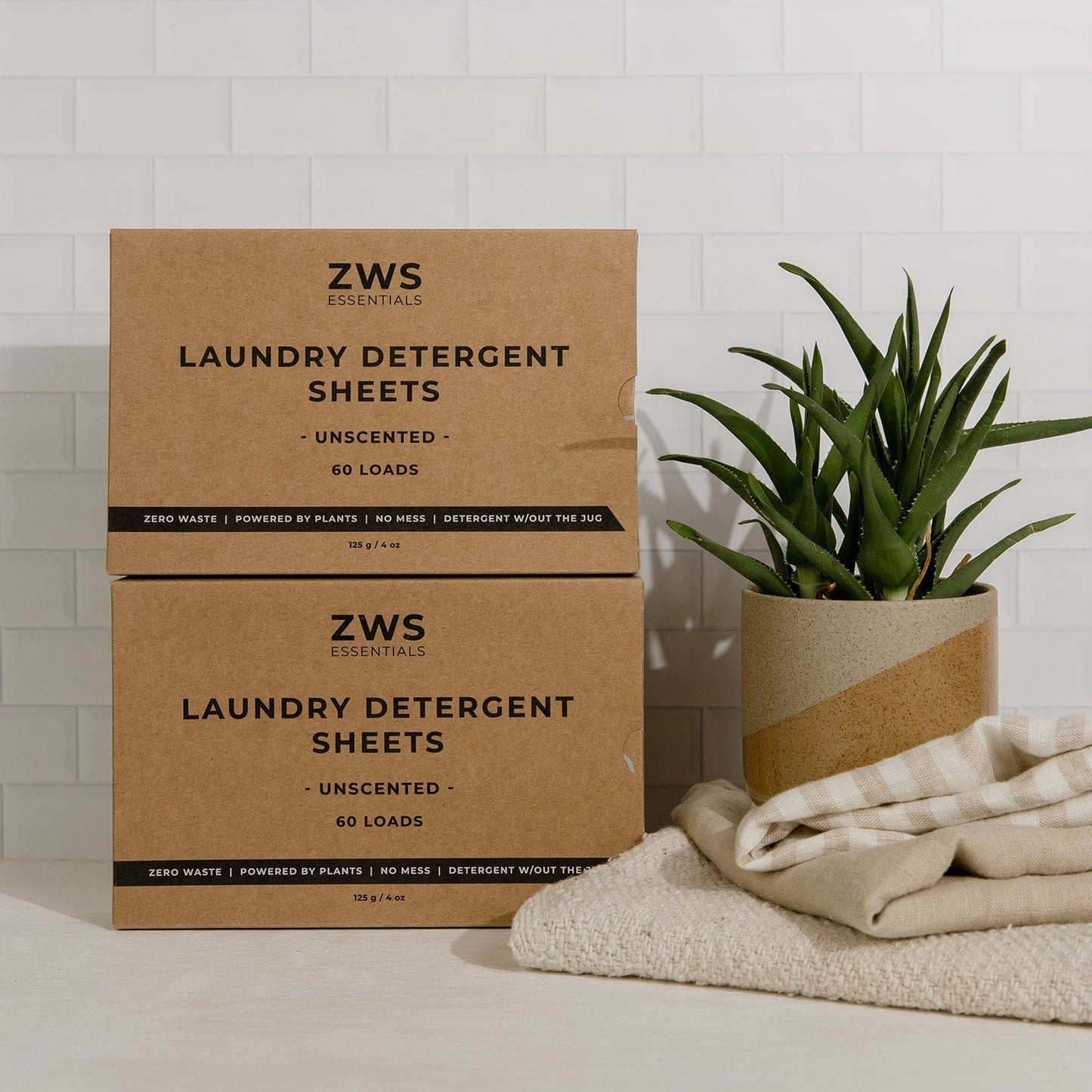 ZeroWasteStore Laundry Detergent Mini Kit - 2 or 4 Boxes