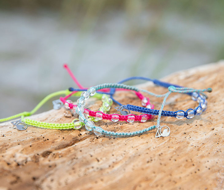 Seven Seas Bracelet in Flamingo Pink