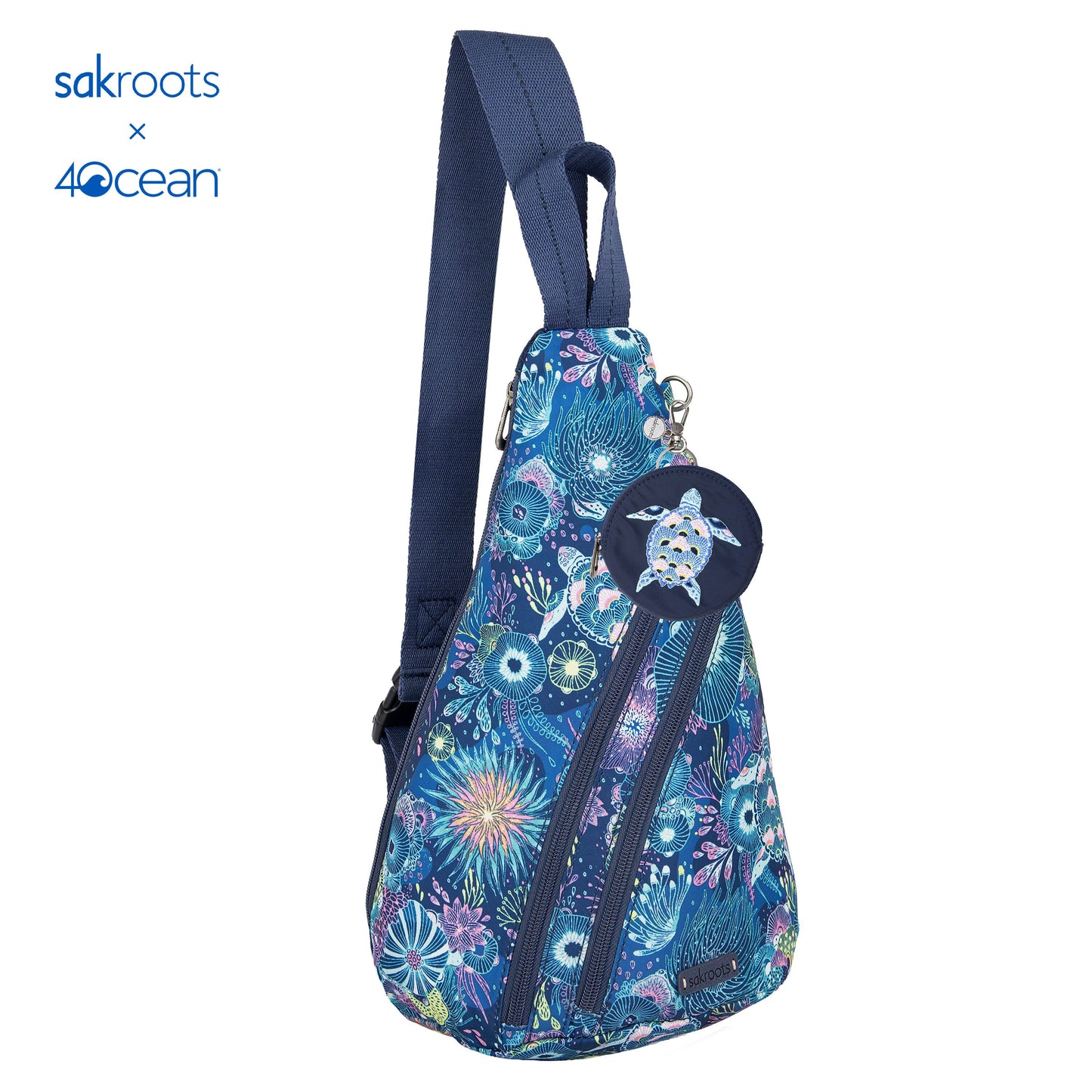 Sakroots x 4ocean On-the-Go Sling Backpack with Coin Purse