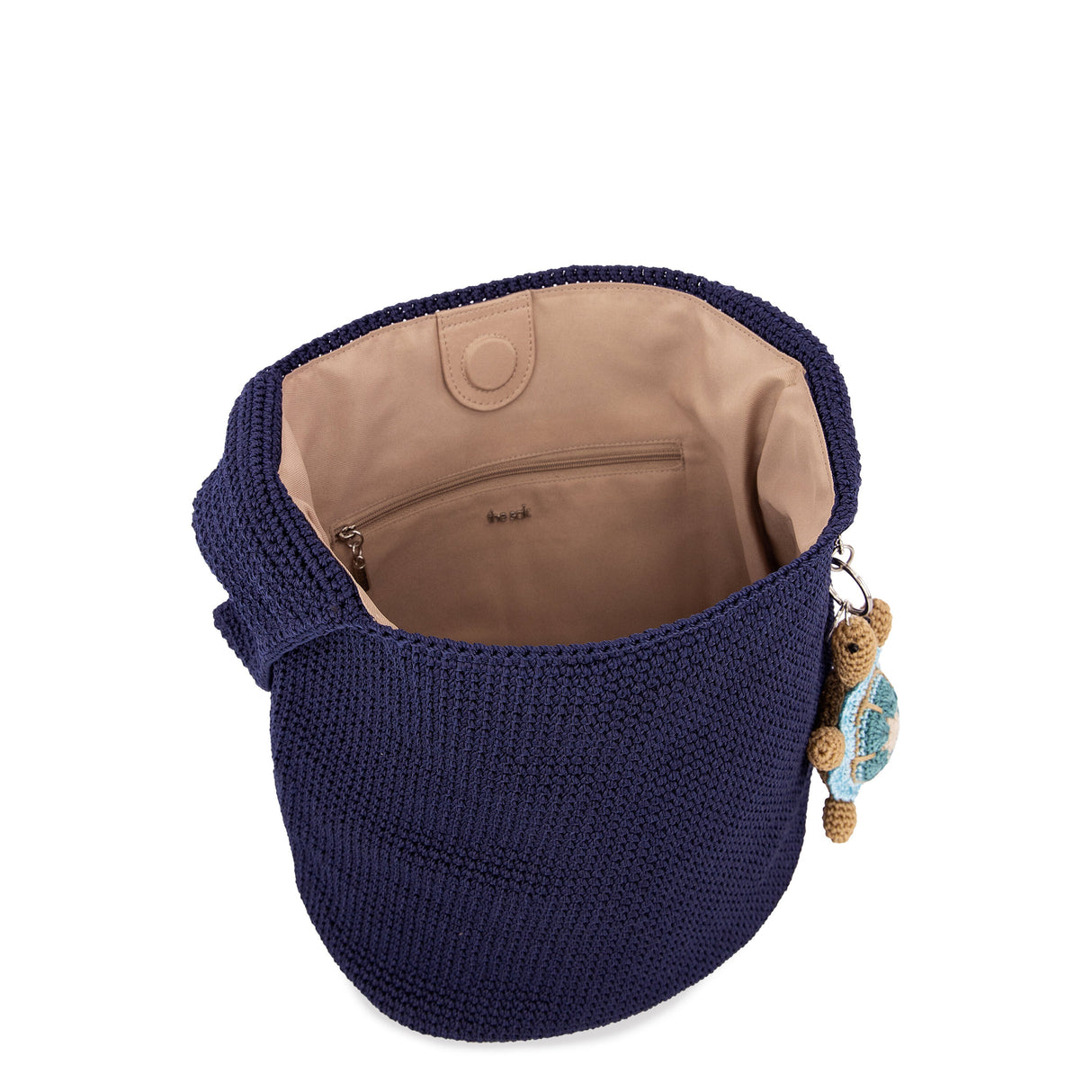 Sakroots x 4ocean Crochet Hobo Bag with Critter Keychain