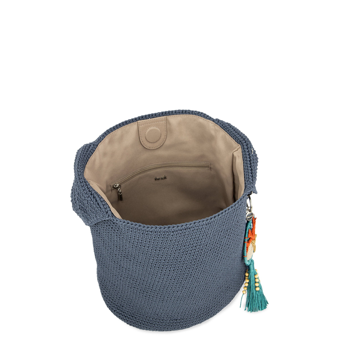 Sakroots x 4ocean Crochet Hobo Bag with Critter Keychain