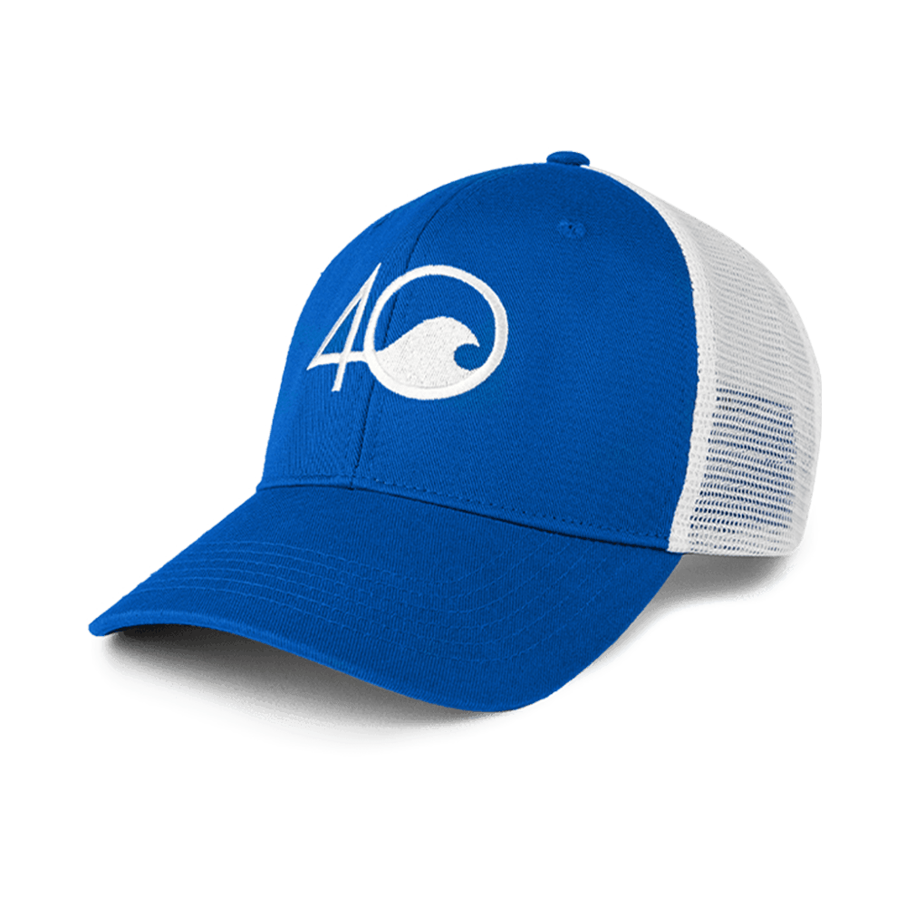 4ocean 4O logo trucker hat