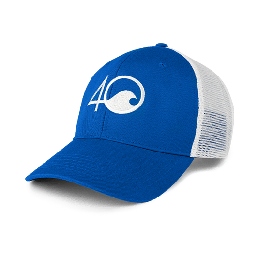 4ocean Classic Trucker Hat with Embroidered "4O" Logo