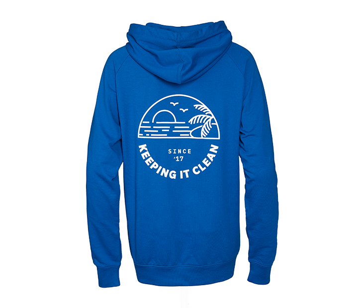 Back sales logo hoodie