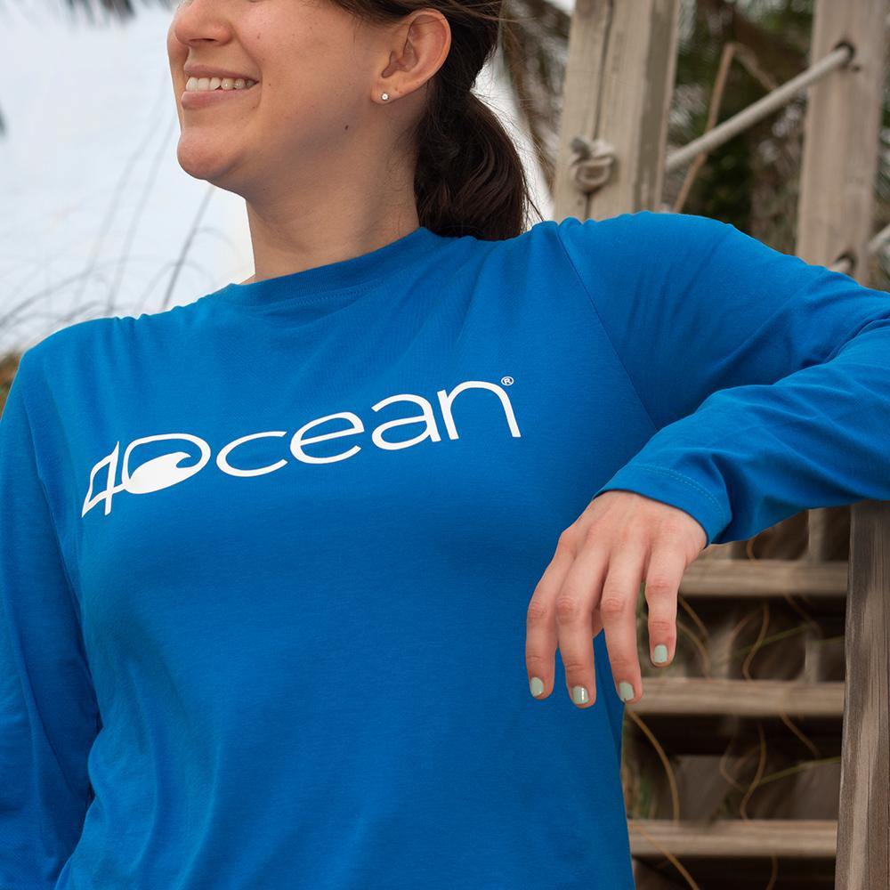 4ocean Long-Sleeve Shirt Blue / Xs | 4ocean