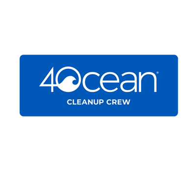 4ocean cleanup crew rectangular sticker
