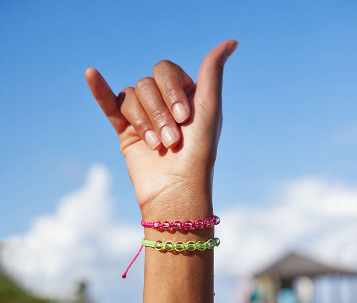 Seven Seas Bracelet in Flamingo Pink