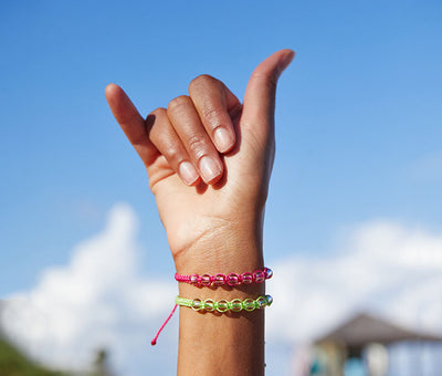 Seven Seas Bracelet in Flamingo Pink