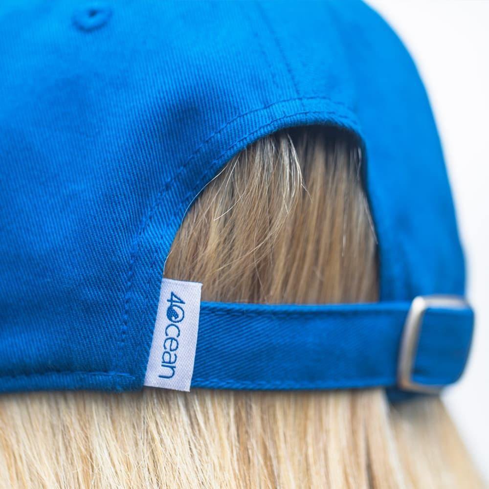 4ocean low profile patch logo hat back view