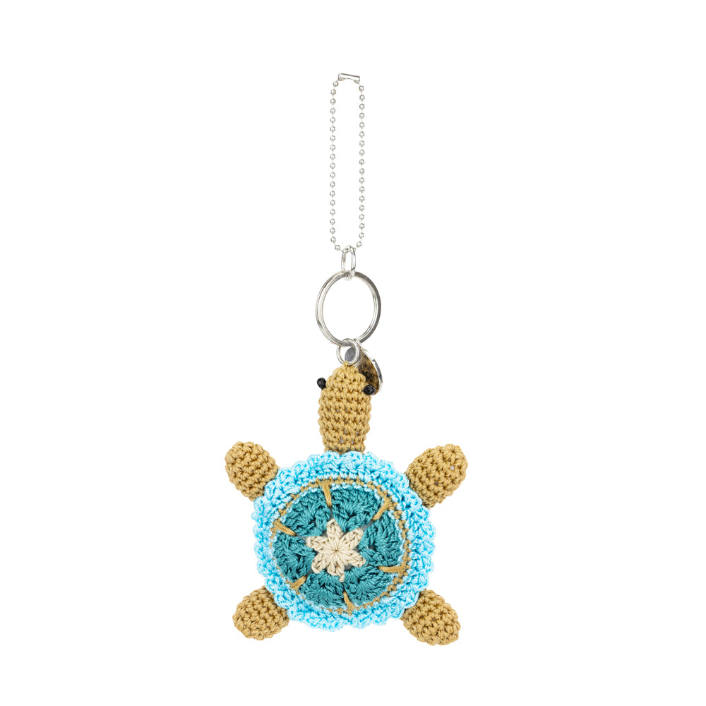 Sakroots x 4ocean Crochet Hobo Bag with Critter Keychain