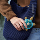 Sakroots x 4ocean Crochet Hobo Bag with Critter Keychain
