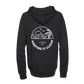 4cean black hooded sweatshirt - back