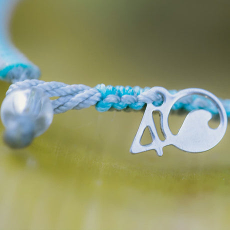 4ocean Dolphin Braided Bracelet Close-up