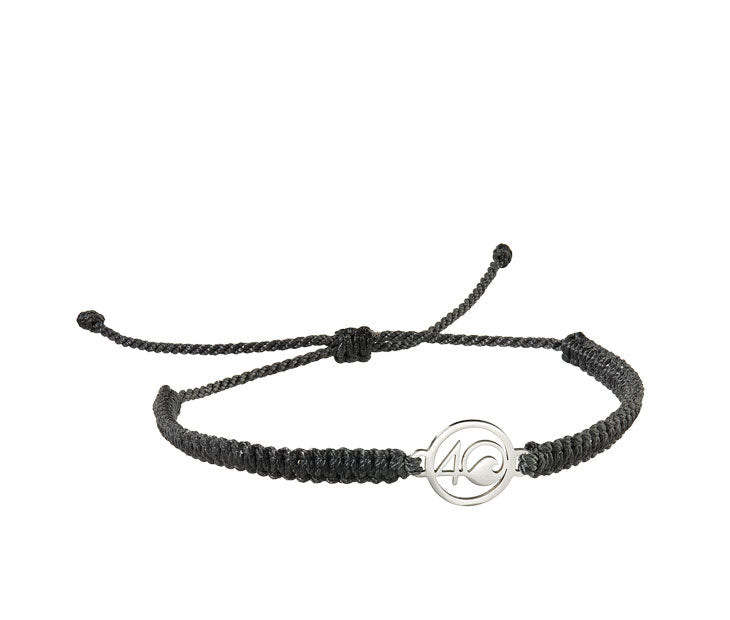 Crew shark stack bracelet being displayed with a white background