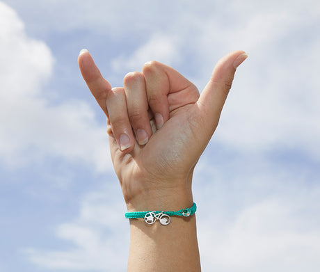 Hawksbill Sea Turtle Braided Bracelet - 4ocean